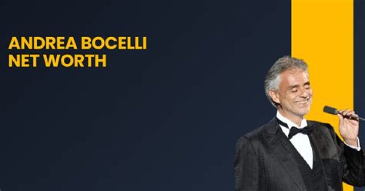 Andrea Bocelli Net Worth, Income, Salary, Earnings, Biography