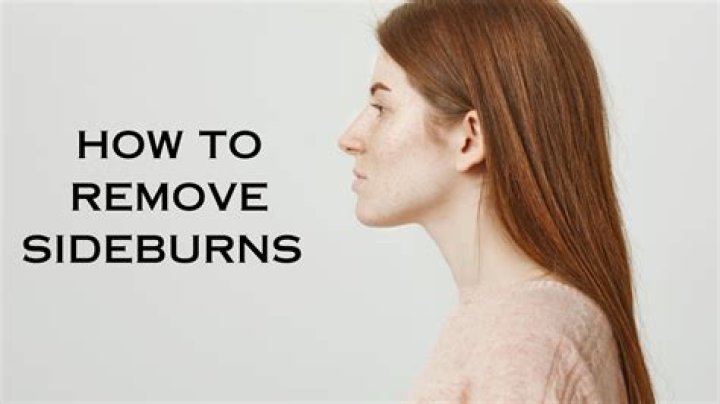 How to cut sideburns on a woman
