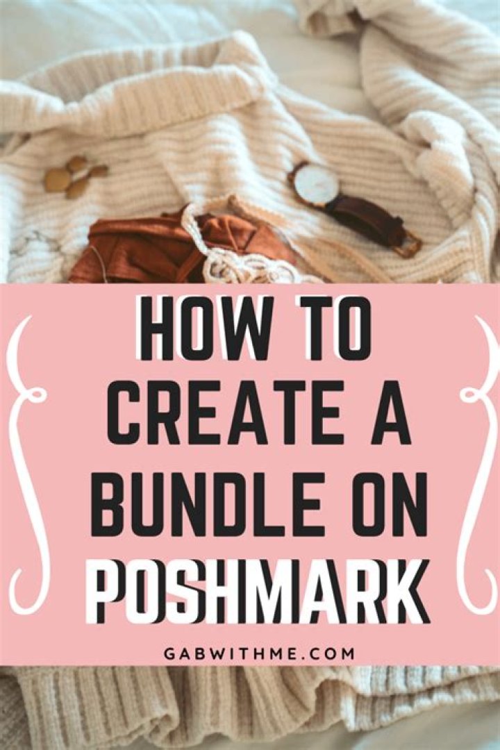 How to delete a bundle on poshmark