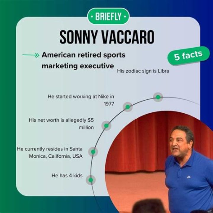 Sonny Vaccaro’s Net Worth, Biography, Career, Awards, Fact and Life Story