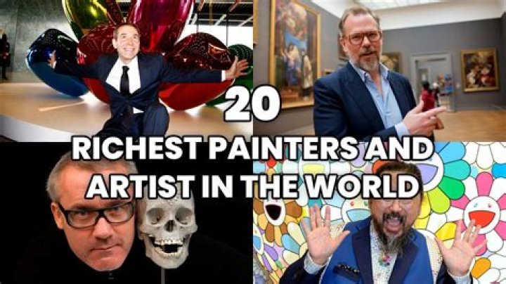Top 20 Richest Painters Ranked by Their Net Worth