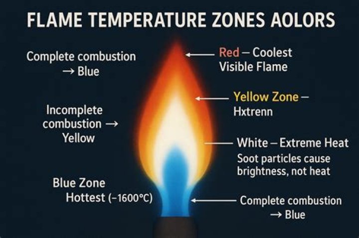 What is the hottest part of a mapp gas flame