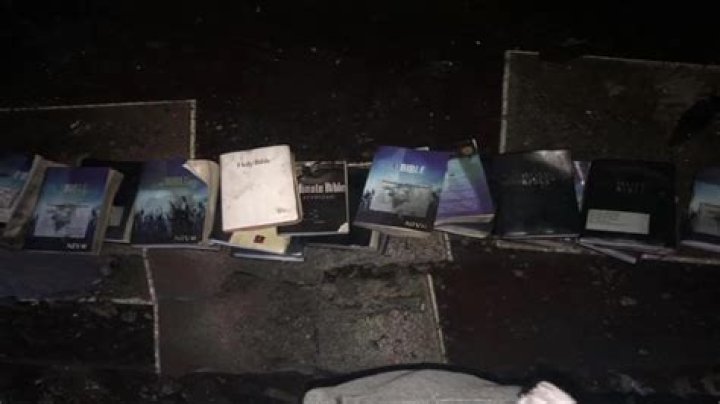 Why do bibles not burn